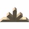 Ekena Millwork Saratoga Rough Sawn Timber Gable Bracket, Douglas Fir, 48"W x 28"H x 6"D x 6"F, 14/12 Pitch GBW048X28X0606SAR00RDF - alternate 5